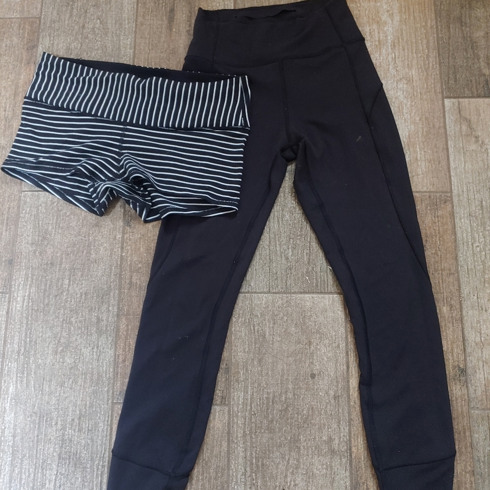Lululemon Yoga Pants and Shorts